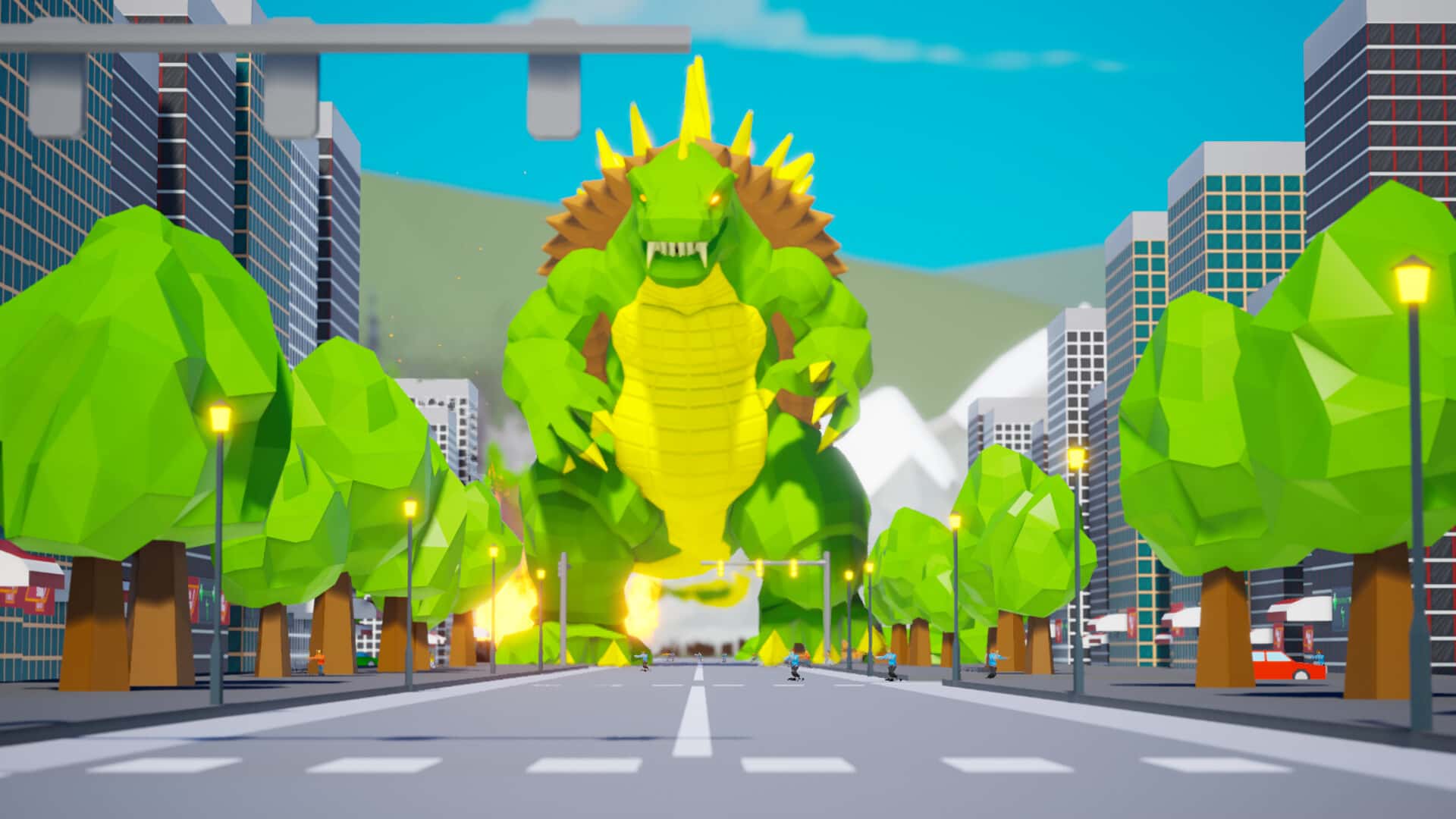 巨兽模拟器 Excidio The Kaiju Simulator 英文版全息投影